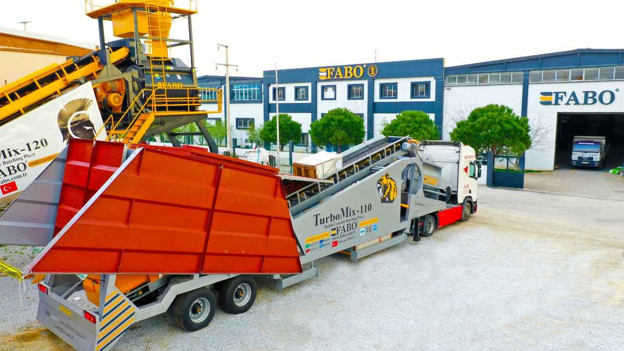 FABO mobile concrete batching plant - Betonárna: obrázek 1 FABO mobile concrete batching plant - Betonárna: obrázek 1