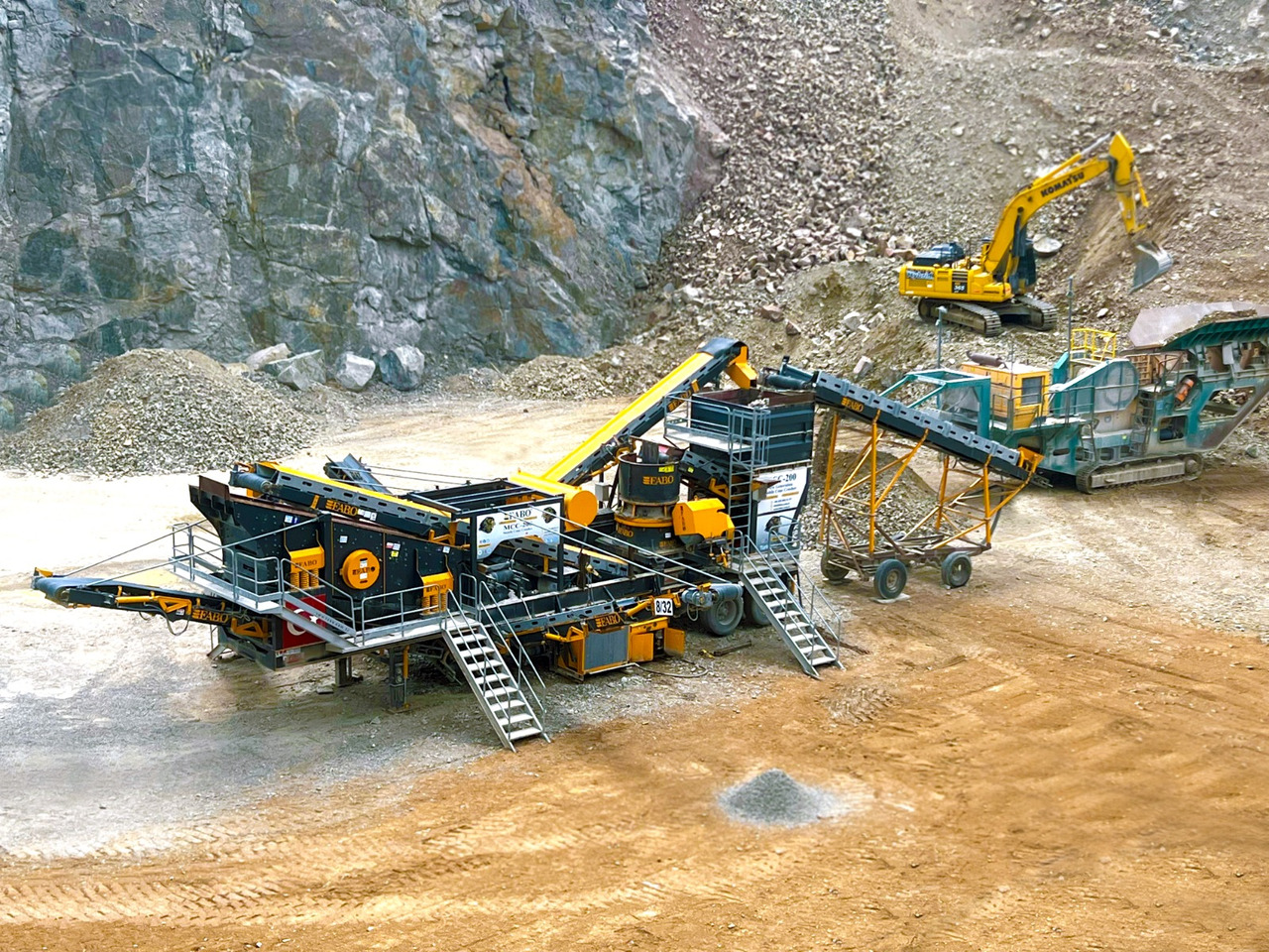 FABO mobile cone crusher - Kuželový drtič: obrázek 3 FABO mobile cone crusher - Kuželový drtič: obrázek 3