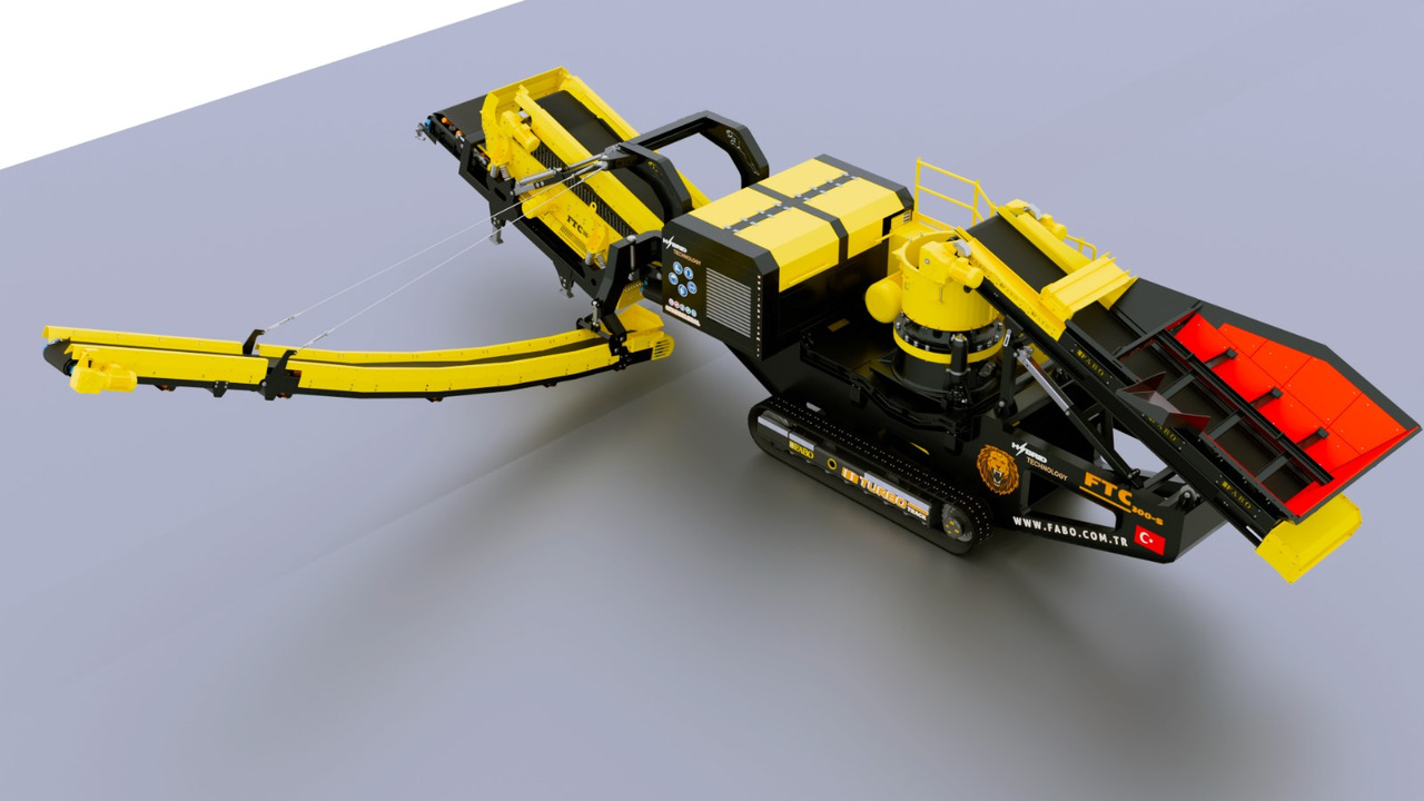 FABO mobile cone crusher - Kuželový drtič: obrázek 4 FABO mobile cone crusher - Kuželový drtič: obrázek 4