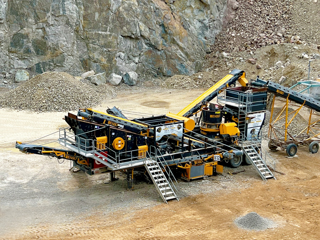 FABO mobile cone crusher - Kuželový drtič: obrázek 4 FABO mobile cone crusher - Kuželový drtič: obrázek 4