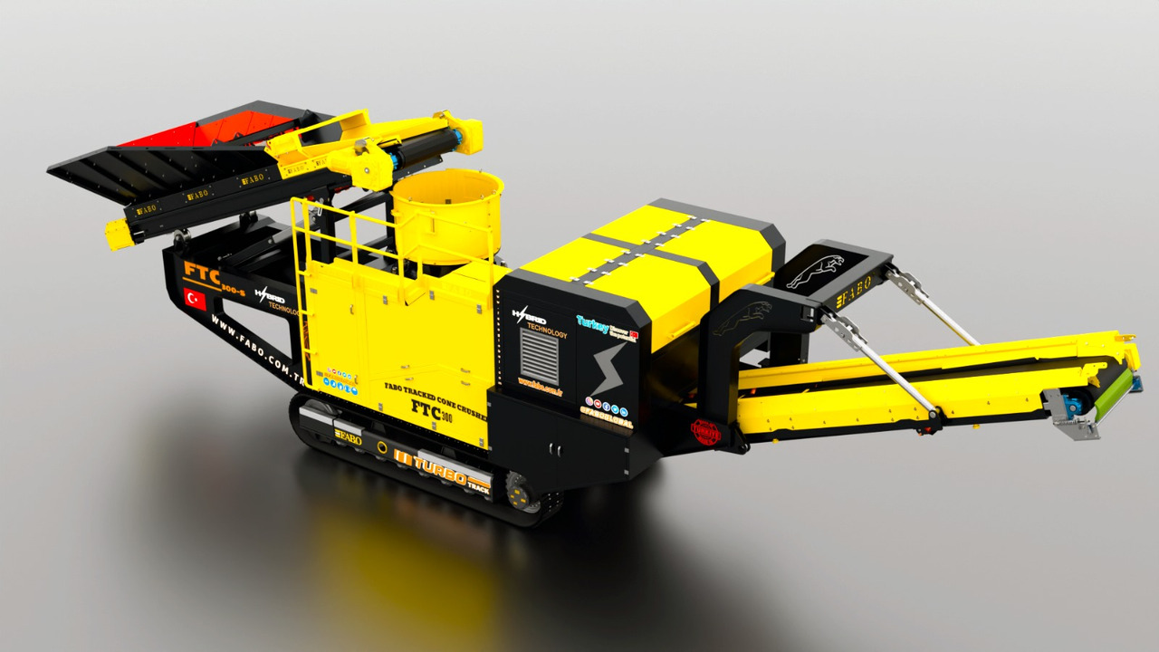 Nový Kuželový drtič FABO mobile cone crusher: obrázek 6
