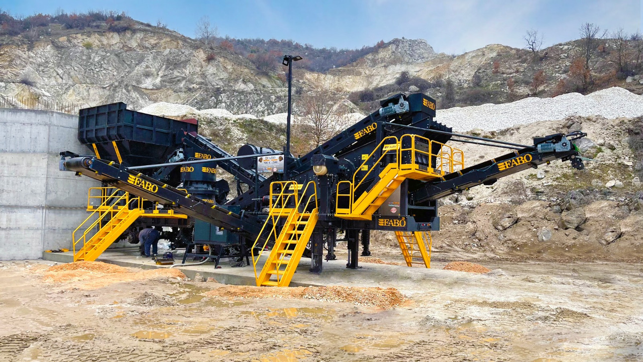 FABO mobile cone crusher - Kuželový drtič: obrázek 1 FABO mobile cone crusher - Kuželový drtič: obrázek 1