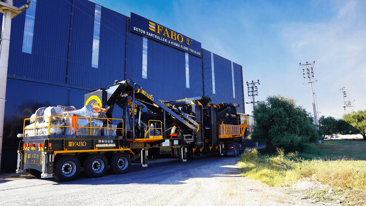 FABO mobile impact crusher - Nárazový drtič: obrázek 1 FABO mobile impact crusher - Nárazový drtič: obrázek 1