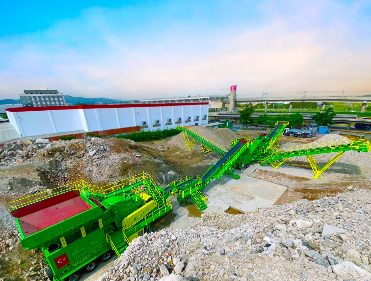 FABO mobile impact crusher - Nárazový drtič: obrázek 1 FABO mobile impact crusher - Nárazový drtič: obrázek 1