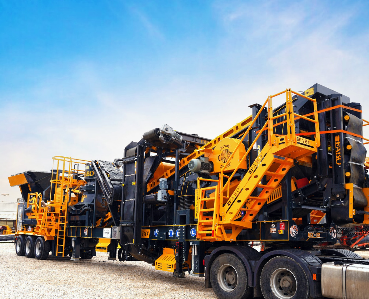 FABO mobile jaw crusher - Čelisťový drtič: obrázek 1 FABO mobile jaw crusher - Čelisťový drtič: obrázek 1