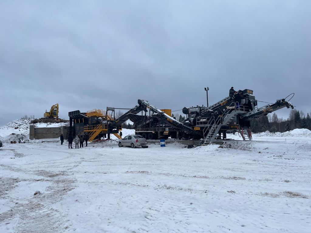 Nový Čelisťový drtič FABO mobile jaw crusher: obrázek 13