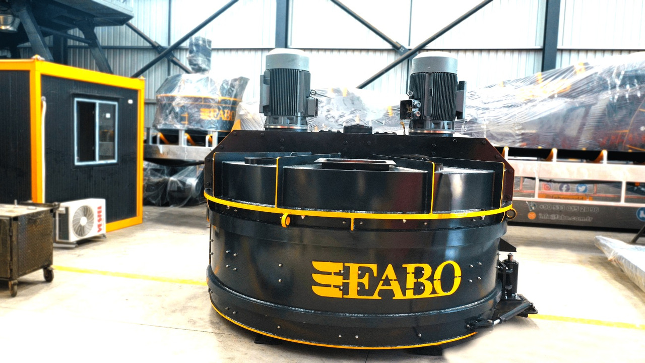 FABO twin shaft mixer - Stavební míchačka: obrázek 2 FABO twin shaft mixer - Stavební míchačka: obrázek 2