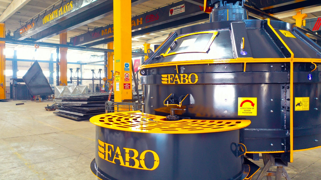 FABO twin shaft mixer - Stavební míchačka: obrázek 1 FABO twin shaft mixer - Stavební míchačka: obrázek 1