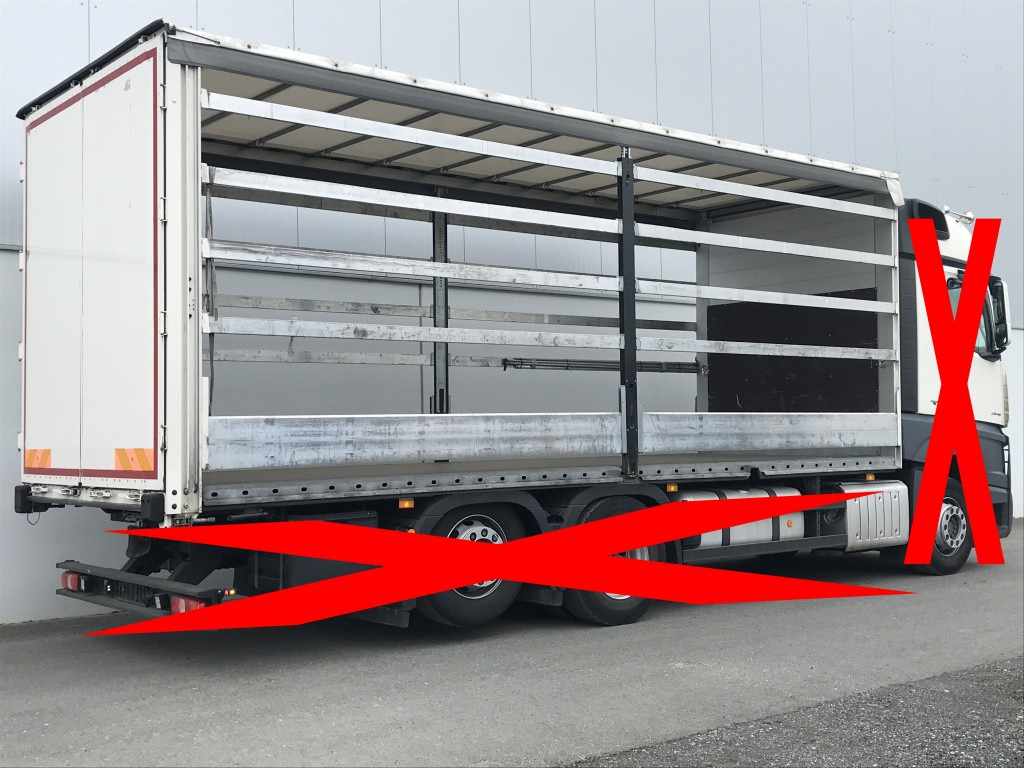 Plachtová nástavba KRUKENMEIER Pritschenaufbau f. Actros 3 Achs- RS 4.900 mm L x B x H 7.300 x 2.470 x 2.600 mm, Edscha, Heckportaltüren,: obrázek 1