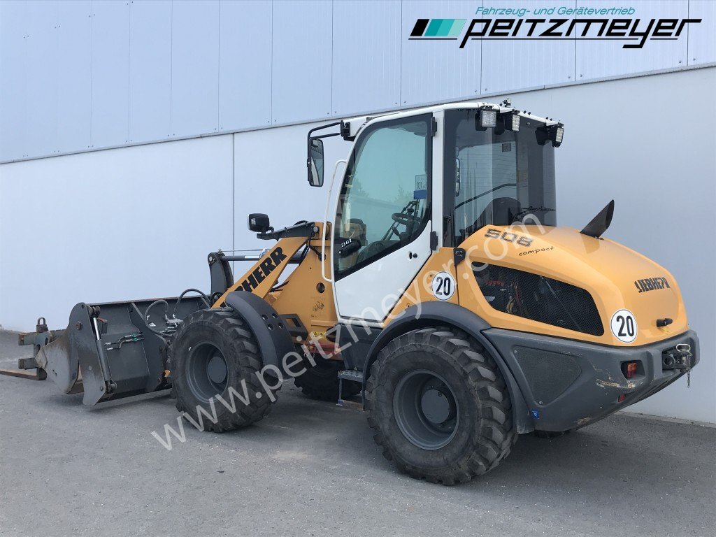LIEBHERR Radlader L 508 C 4in1 Schaufel + Palettengabel - Kolový nakladač: obrázek 4 LIEBHERR Radlader L 508 C 4in1 Schaufel + Palettengabel - Kolový nakladač: obrázek 4