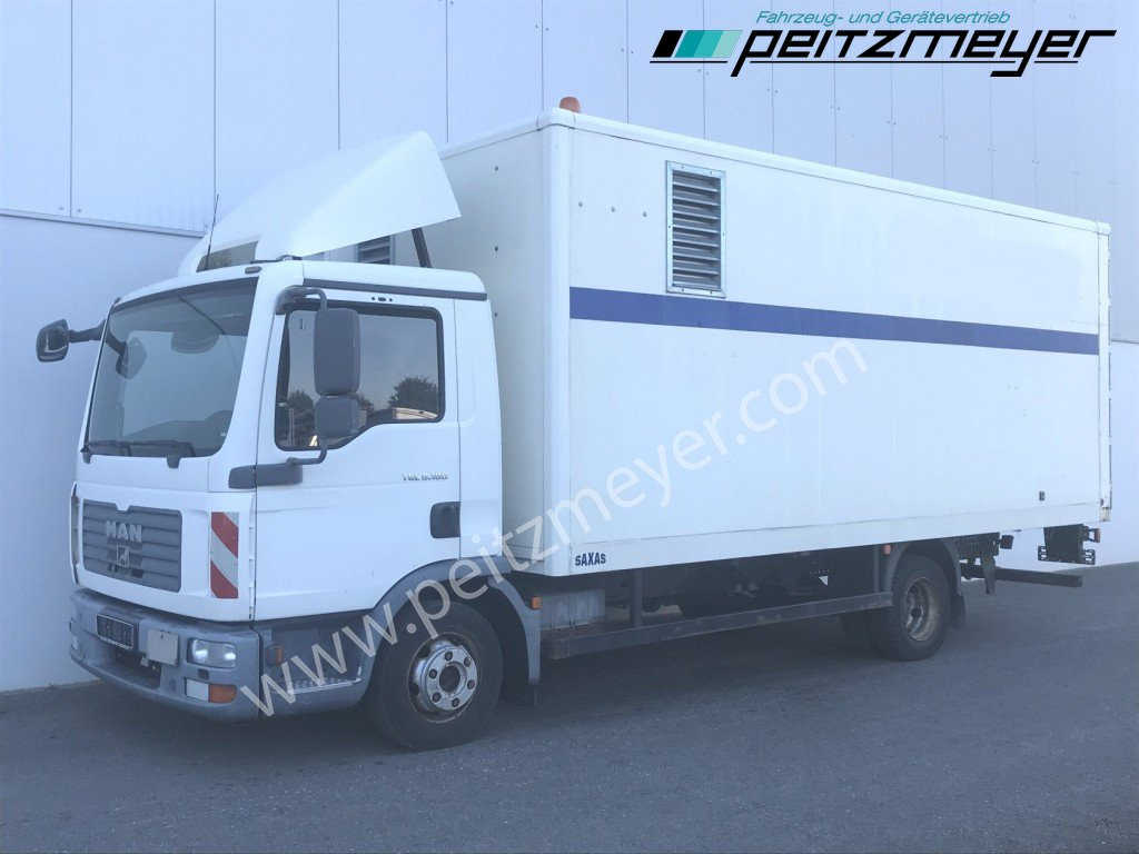 MAN TGL 8.180 BB Koffer mit Seitentür - Skříňový nákladní auto: obrázek 1 MAN TGL 8.180 BB Koffer mit Seitentür - Skříňový nákladní auto: obrázek 1
