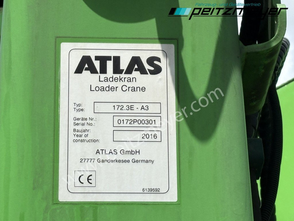 Sklápěč, Auto s hydraulickou rukou MAN TGS 26.460 FL 6x2 Kipper+Kran+Funk Lenkachse, 2-Seitenkipper, Atlas 172.3: obrázek 18