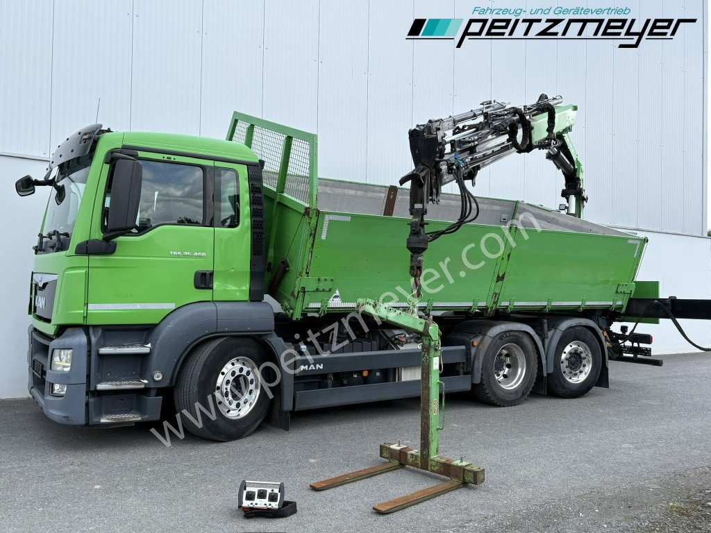 MAN TGS 26.460 FL 6x2 Kipper+Kran+Funk Lenkachse, 2-Seitenkipper, Atlas 172.3 - Sklápěč, Auto s hydraulickou rukou: obrázek 1 MAN TGS 26.460 FL 6x2 Kipper+Kran+Funk Lenkachse, 2-Seitenkipper, Atlas 172.3 - Sklápěč, Auto s hydraulickou rukou: obrázek 1