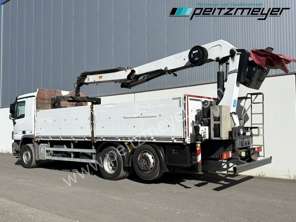 MERCEDES-BENZ Actros 2536 LL Pritsche HMF Heckkran m. Zange Baustoff - Nákladní automobil valníkový/ Plošinový, Auto s hydraulickou rukou: obrázek 3 MERCEDES-BENZ Actros 2536 LL Pritsche HMF Heckkran m. Zange Baustoff - Nákladní automobil valníkový/ Plošinový, Auto s hydraulickou rukou: obrázek 3