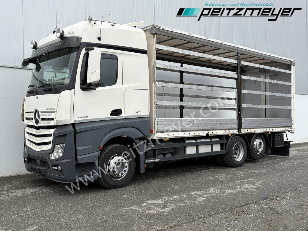 MERCEDES-BENZ Actros 2545 LL Pritsche, Klima, Standklima, PPC, EU 6 MP 4 - Edscha - Nákladní automobil valníkový/ Plošinový: obrázek 1 MERCEDES-BENZ Actros 2545 LL Pritsche, Klima, Standklima, PPC, EU 6 MP 4 - Edscha - Nákladní automobil valníkový/ Plošinový: obrázek 1