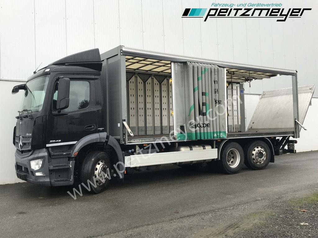 MERCEDES-BENZ Antos 2543 LL Ewers Getränke Retarder, 2 x AHK, LBW 2 t., Lenkachse - Přepravník nápojů: obrázek 1 MERCEDES-BENZ Antos 2543 LL Ewers Getränke Retarder, 2 x AHK, LBW 2 t., Lenkachse - Přepravník nápojů: obrázek 1