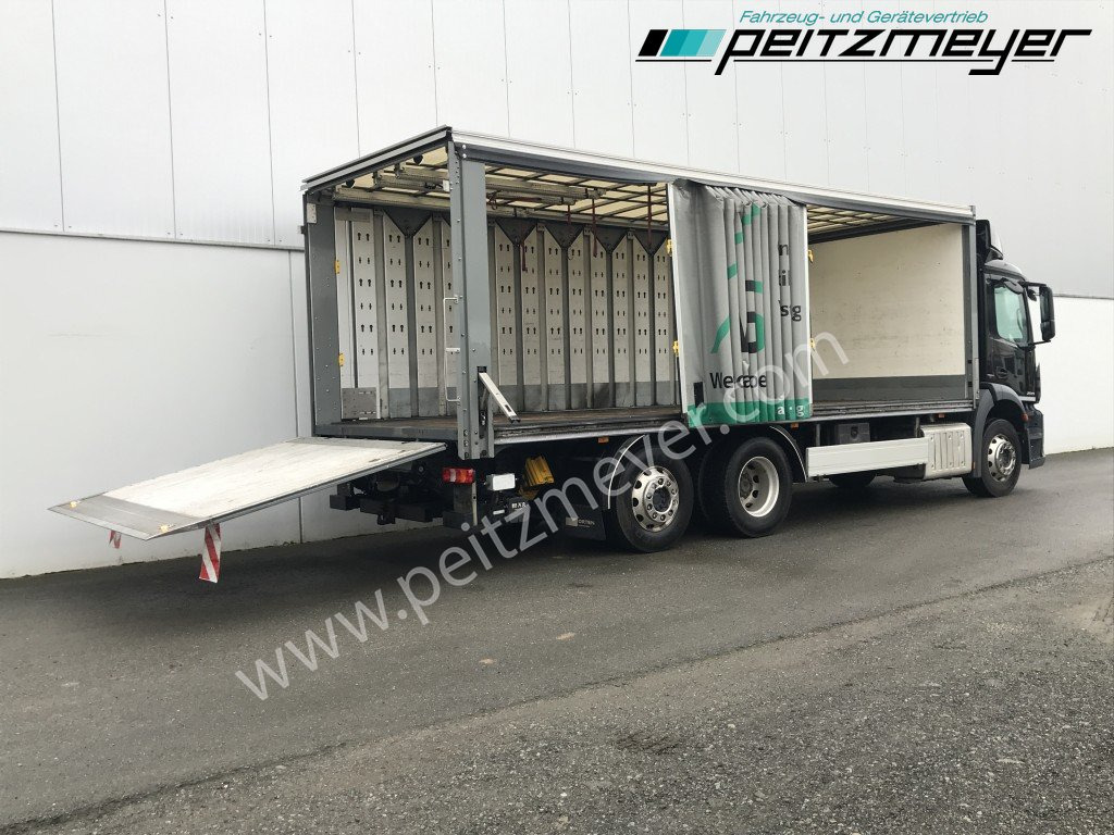 MERCEDES-BENZ Antos 2543 LL Getränke Schiebeplane Retarder, 2 x AHK, LBW 2 t., Lenkachse - Přepravník nápojů: obrázek 3 MERCEDES-BENZ Antos 2543 LL Getränke Schiebeplane Retarder, 2 x AHK, LBW 2 t., Lenkachse - Přepravník nápojů: obrázek 3