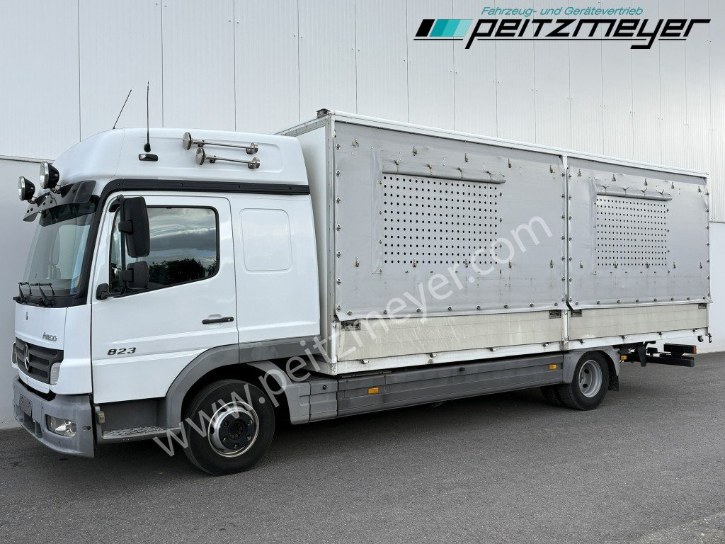MERCEDES-BENZ Atego 823 L Geflügelpritsche L - Fahrerhaus, Klima, 2 x AHK - Skříňový nákladní auto: obrázek 2 MERCEDES-BENZ Atego 823 L Geflügelpritsche L - Fahrerhaus, Klima, 2 x AHK - Skříňový nákladní auto: obrázek 2
