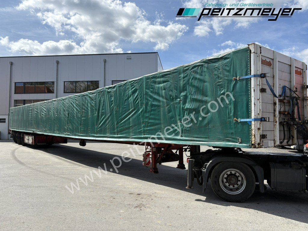 NOOTEBOOM ( NL ) OVB-48-03V hydr. gelenkt Tele, 26,35 m unter Plane, Fernsteuerung, - Plachtový návěs: obrázek 4 NOOTEBOOM ( NL ) OVB-48-03V hydr. gelenkt Tele, 26,35 m unter Plane, Fernsteuerung, - Plachtový návěs: obrázek 4