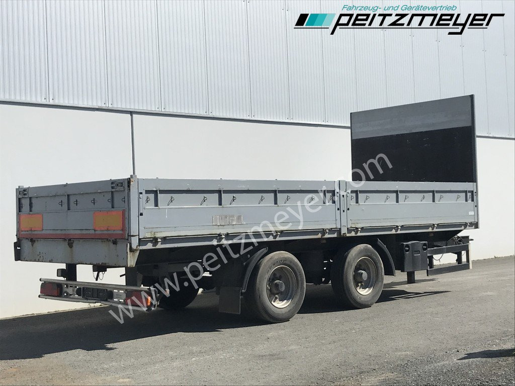 SCHMIDT,HAGEN Tandemanhänger TPT/13/E/6,5 Liftachse, auflastbar auf 18 t. - Přívěs plato/ Valník: obrázek 1 SCHMIDT,HAGEN Tandemanhänger TPT/13/E/6,5 Liftachse, auflastbar auf 18 t. - Přívěs plato/ Valník: obrázek 1