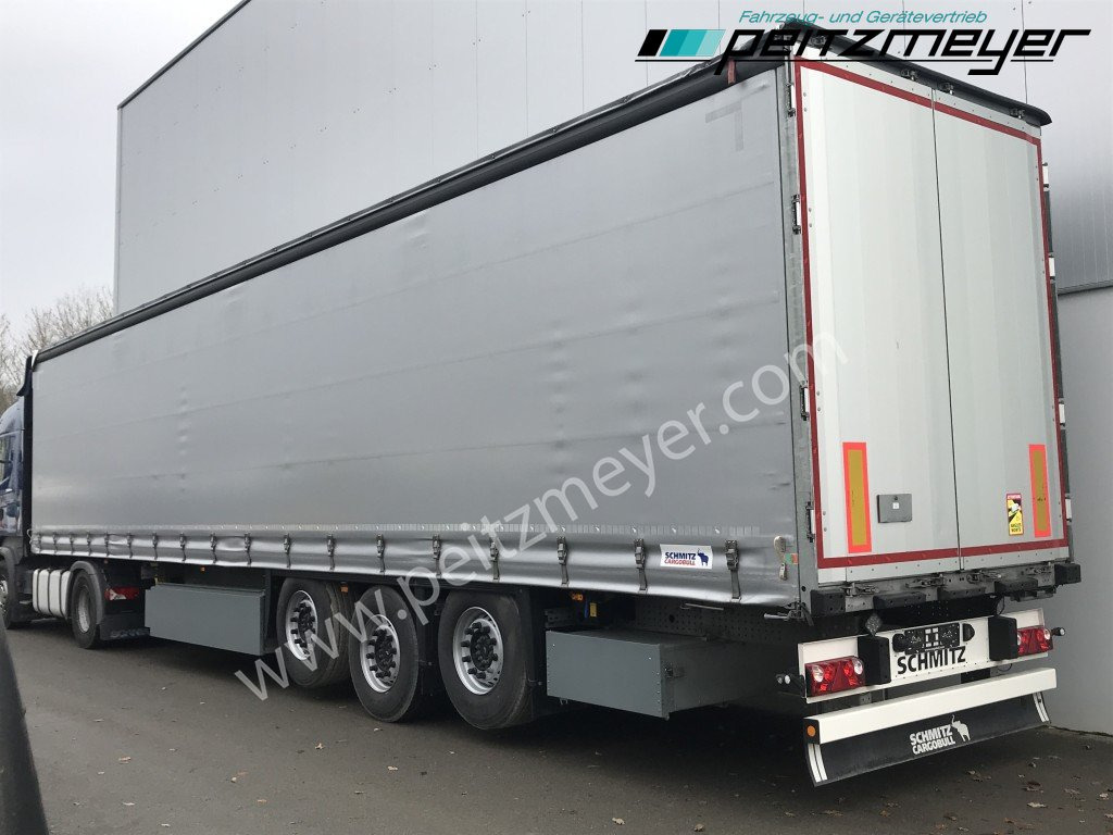SCHMITZ SCS verzinkt, Edscha, 2 x Liftachse, Palettenk. - Plachtový návěs: obrázek 2 SCHMITZ SCS verzinkt, Edscha, 2 x Liftachse, Palettenk. - Plachtový návěs: obrázek 2
