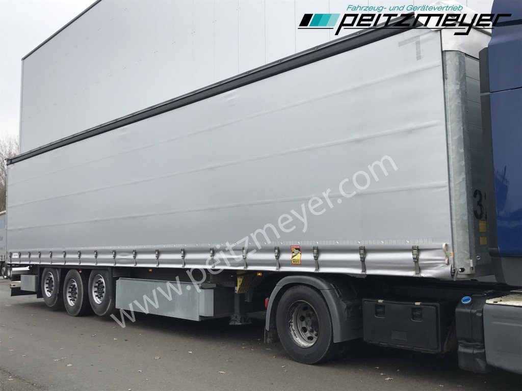 SCHMITZ SCS verzinkt, Edscha, 2 x Liftachse, Palettenk. - Plachtový návěs: obrázek 4 SCHMITZ SCS verzinkt, Edscha, 2 x Liftachse, Palettenk. - Plachtový návěs: obrázek 4