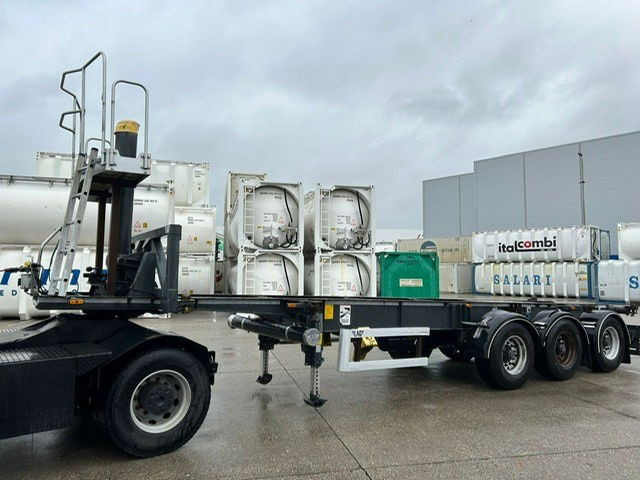 LAG LAG 30 ft Tipping chassis / Alcoa,s / bpw disc / airepipe - Kontejnerovy návěs/ Výměnná nástavba: obrázek 3 LAG LAG 30 ft Tipping chassis / Alcoa,s / bpw disc / airepipe - Kontejnerovy návěs/ Výměnná nástavba: obrázek 3