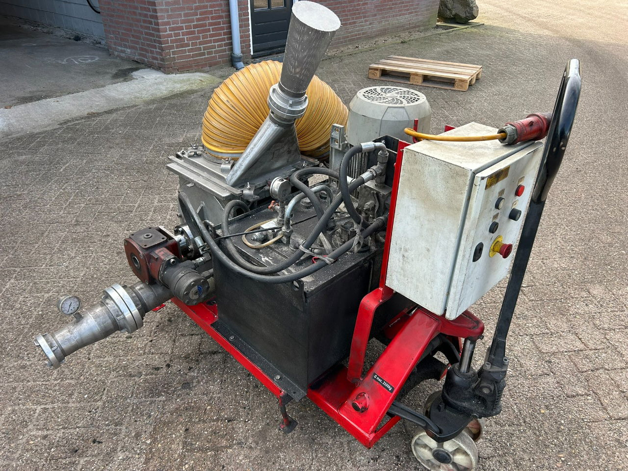 Náhradní díly Onbekend EBC mobile EBC rotory - electr/hydro unit zelf suport 380 v / agrarisch: obrázek 11