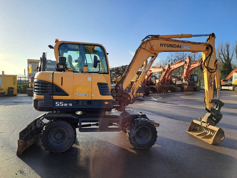 Hyundai Robex 55 W-9 - Kolesové rýpadlo: obrázek 5 Hyundai Robex 55 W-9 - Kolesové rýpadlo: obrázek 5