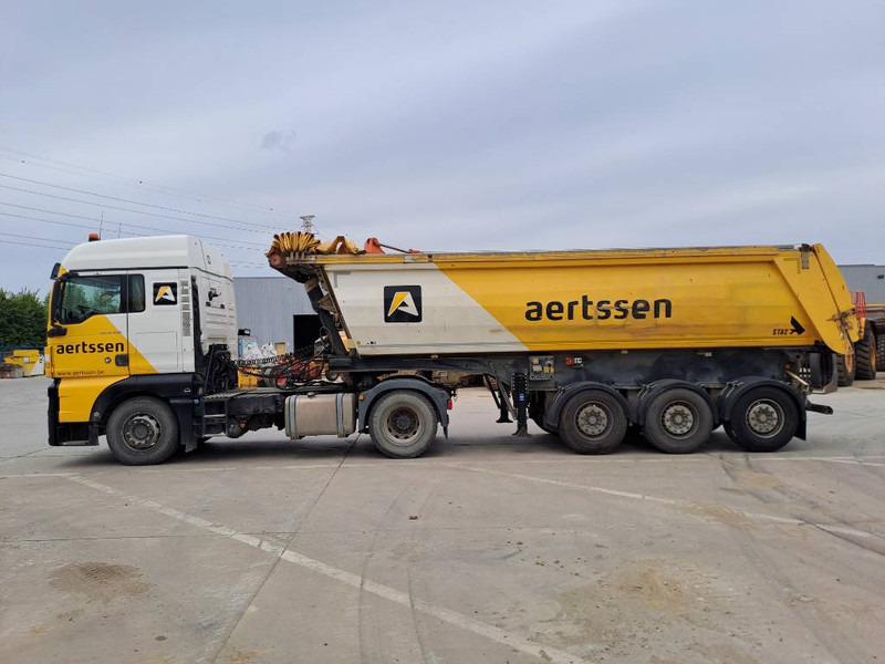 MAN TGX 18.460 + 2013 STAS 3 axle tipper trailer - Tahač: obrázek 2 MAN TGX 18.460 + 2013 STAS 3 axle tipper trailer - Tahač: obrázek 2