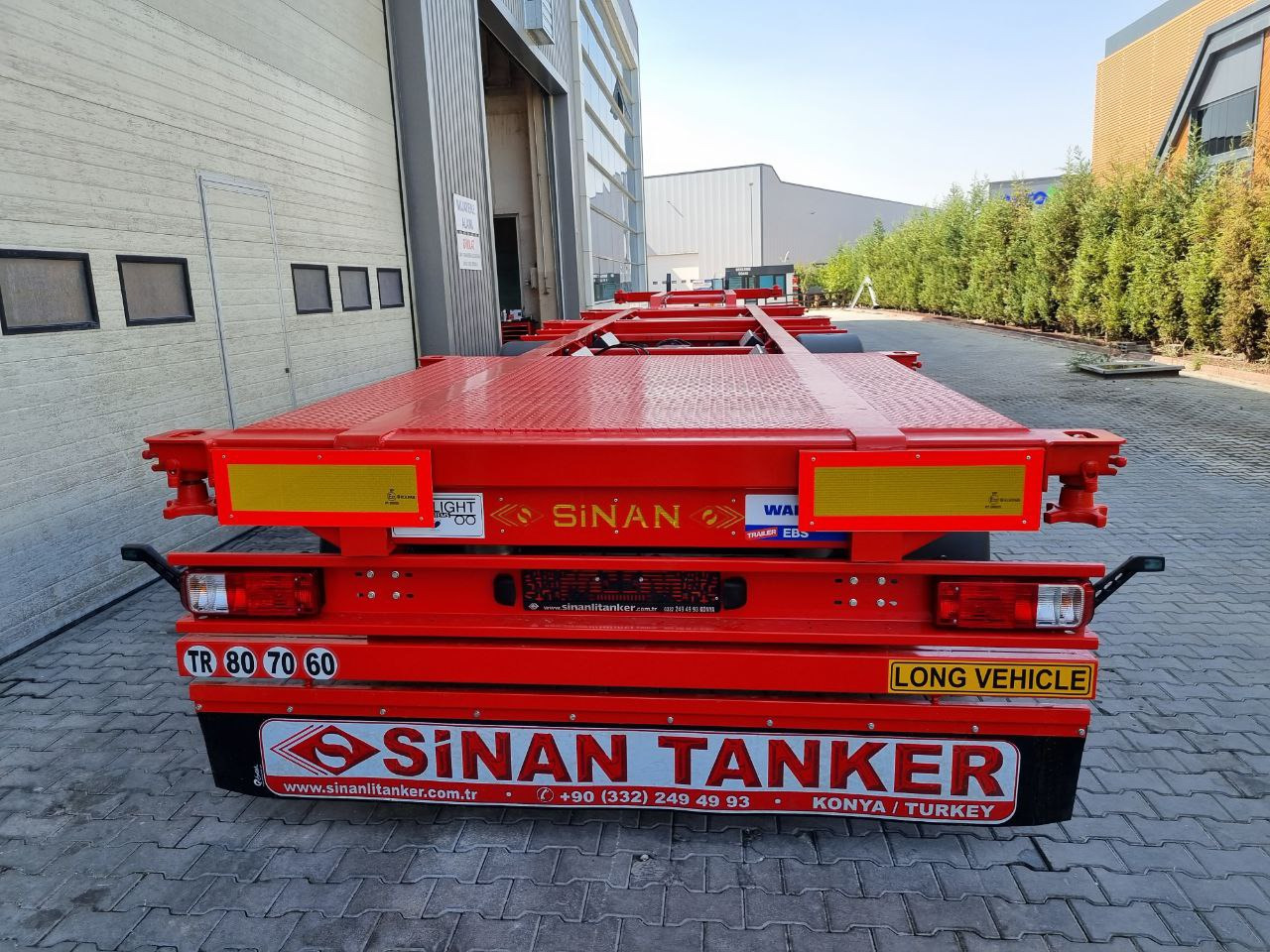 SINAN Container carrier - Kontejnerovy návěs/ Výměnná nástavba: obrázek 1 SINAN Container carrier - Kontejnerovy návěs/ Výměnná nástavba: obrázek 1