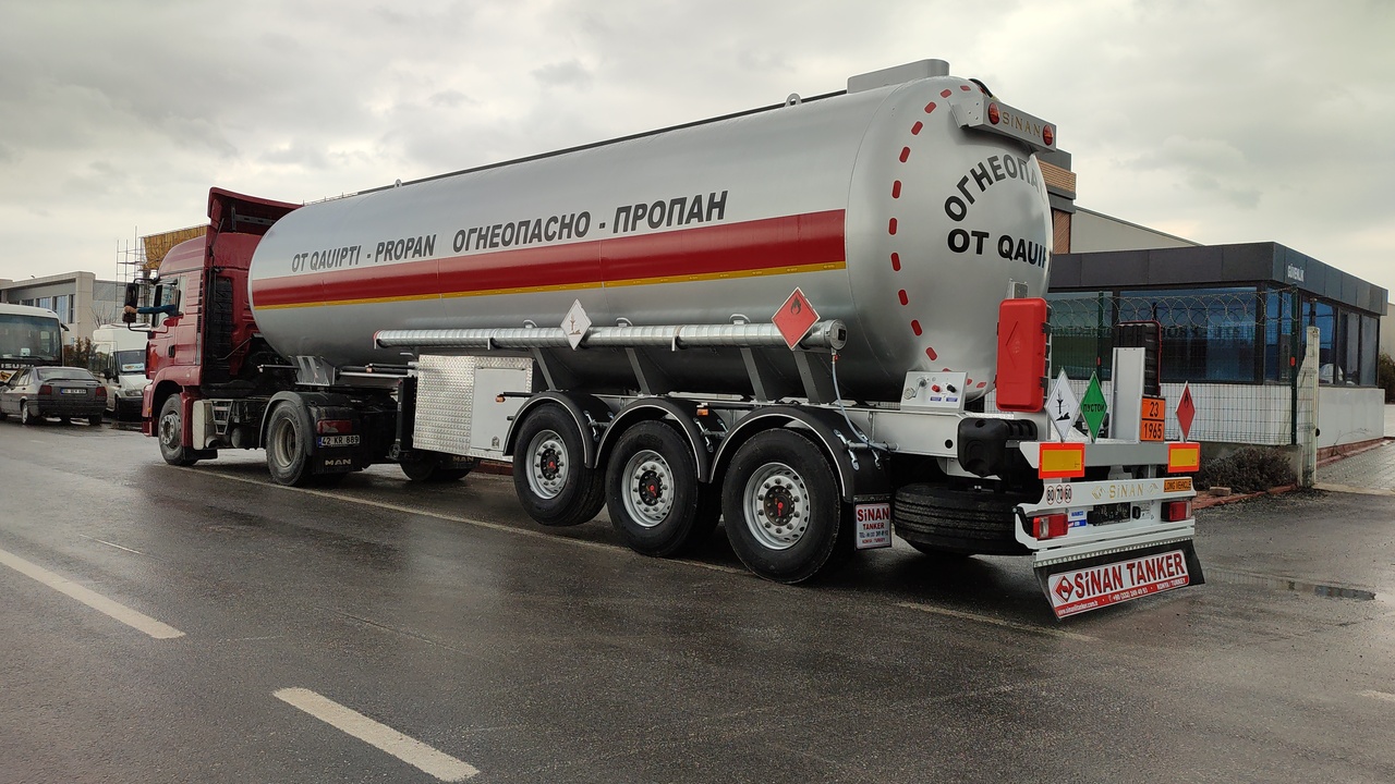Sinan tanker LPG tanker - Газовоз - Cisternový návěs: obrázek 3 Sinan tanker LPG tanker - Газовоз - Cisternový návěs: obrázek 3