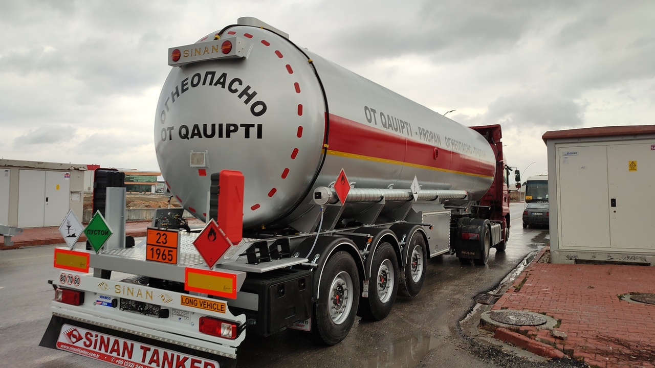 Sinan tanker LPG tanker - Газовоз - Cisternový návěs: obrázek 1 Sinan tanker LPG tanker - Газовоз - Cisternový návěs: obrázek 1