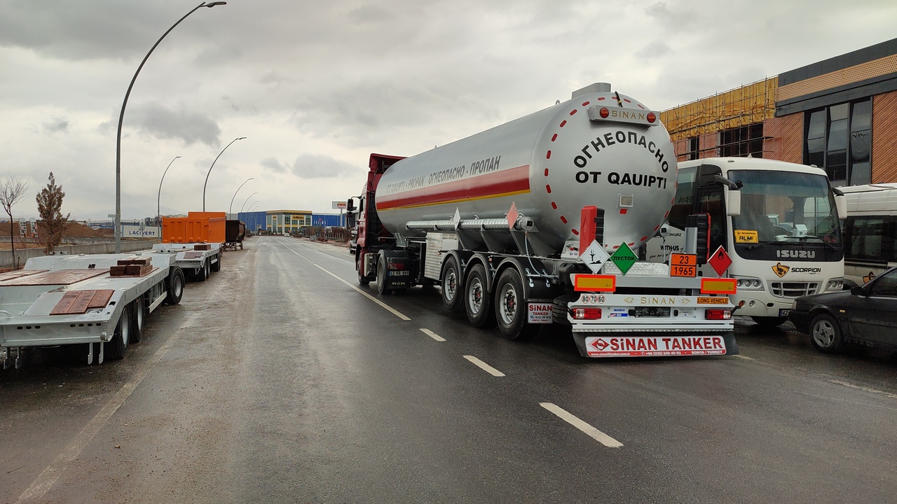 Sinan tanker LPG tanker - Газовоз - Cisternový návěs: obrázek 5 Sinan tanker LPG tanker - Газовоз - Cisternový návěs: obrázek 5