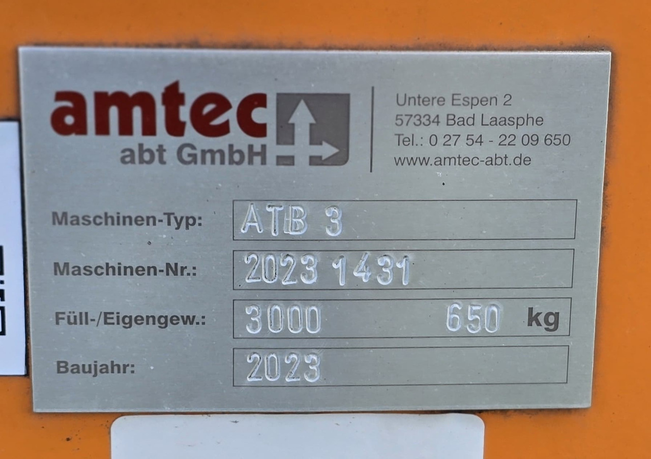 Amtec ATB3 Asphalt hot box - Technika pro ukládaní asfaltu: obrázek 5 Amtec ATB3 Asphalt hot box - Technika pro ukládaní asfaltu: obrázek 5