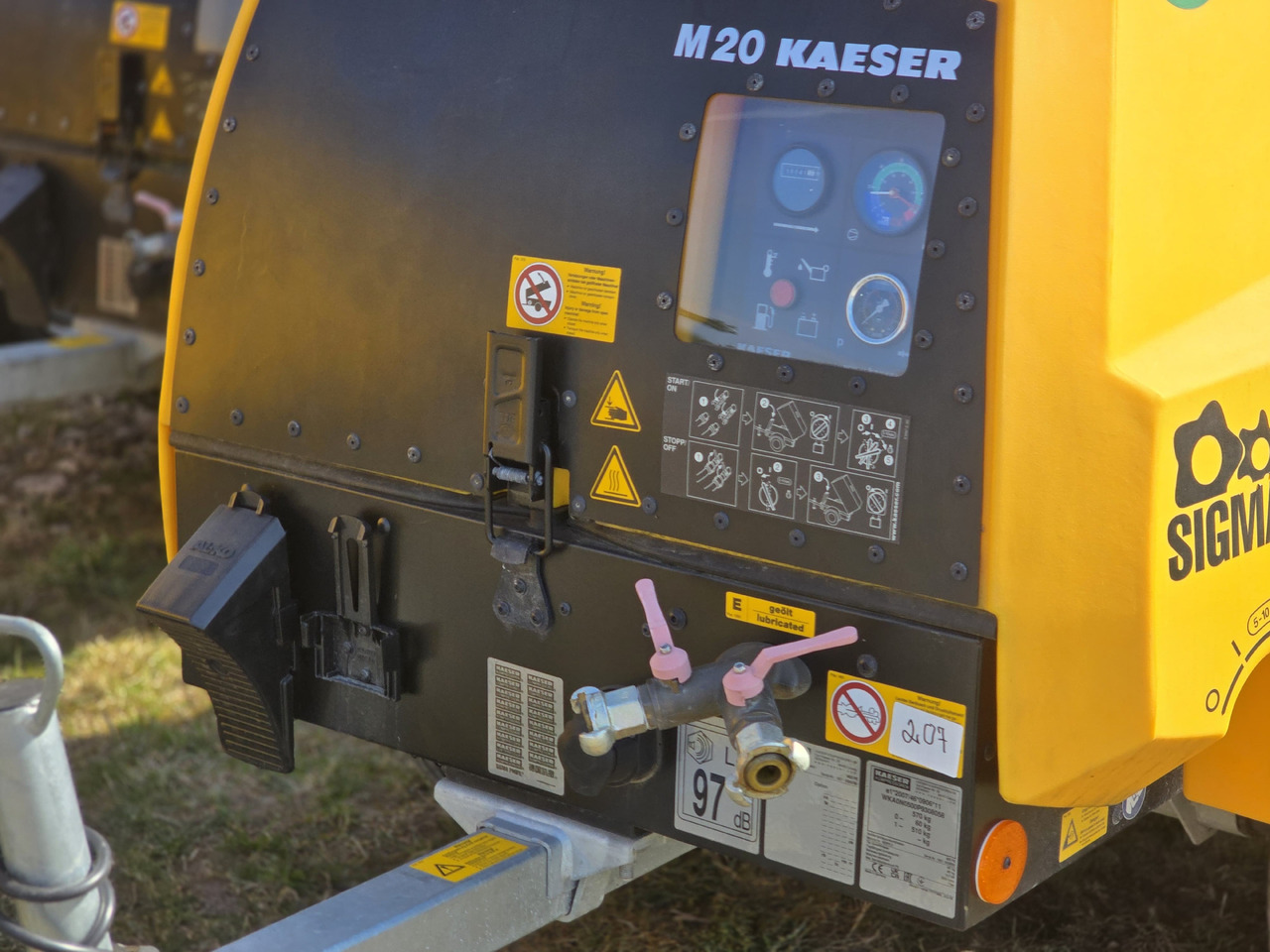 KAESER M20 - Mobilní kompresor: obrázek 5 KAESER M20 - Mobilní kompresor: obrázek 5