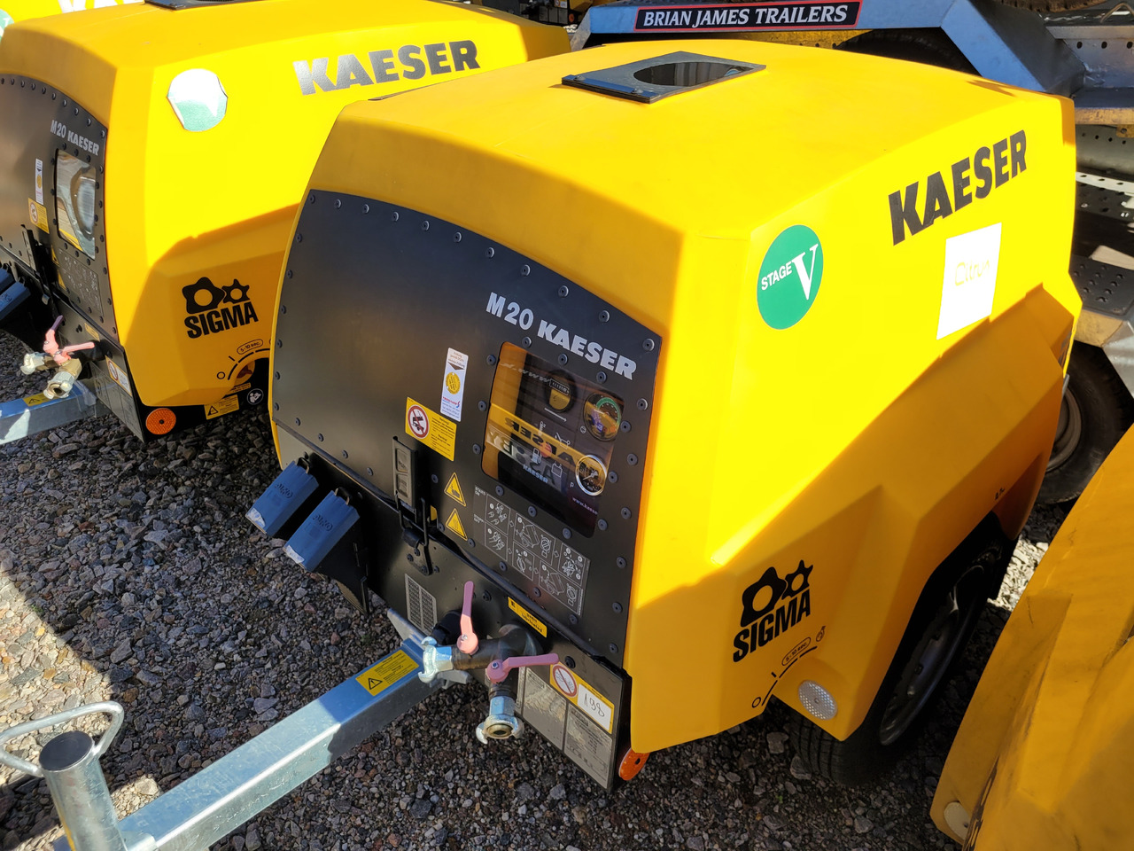 KAESER M20 PE. 20 units available - Mobilní kompresor: obrázek 2 KAESER M20 PE. 20 units available - Mobilní kompresor: obrázek 2