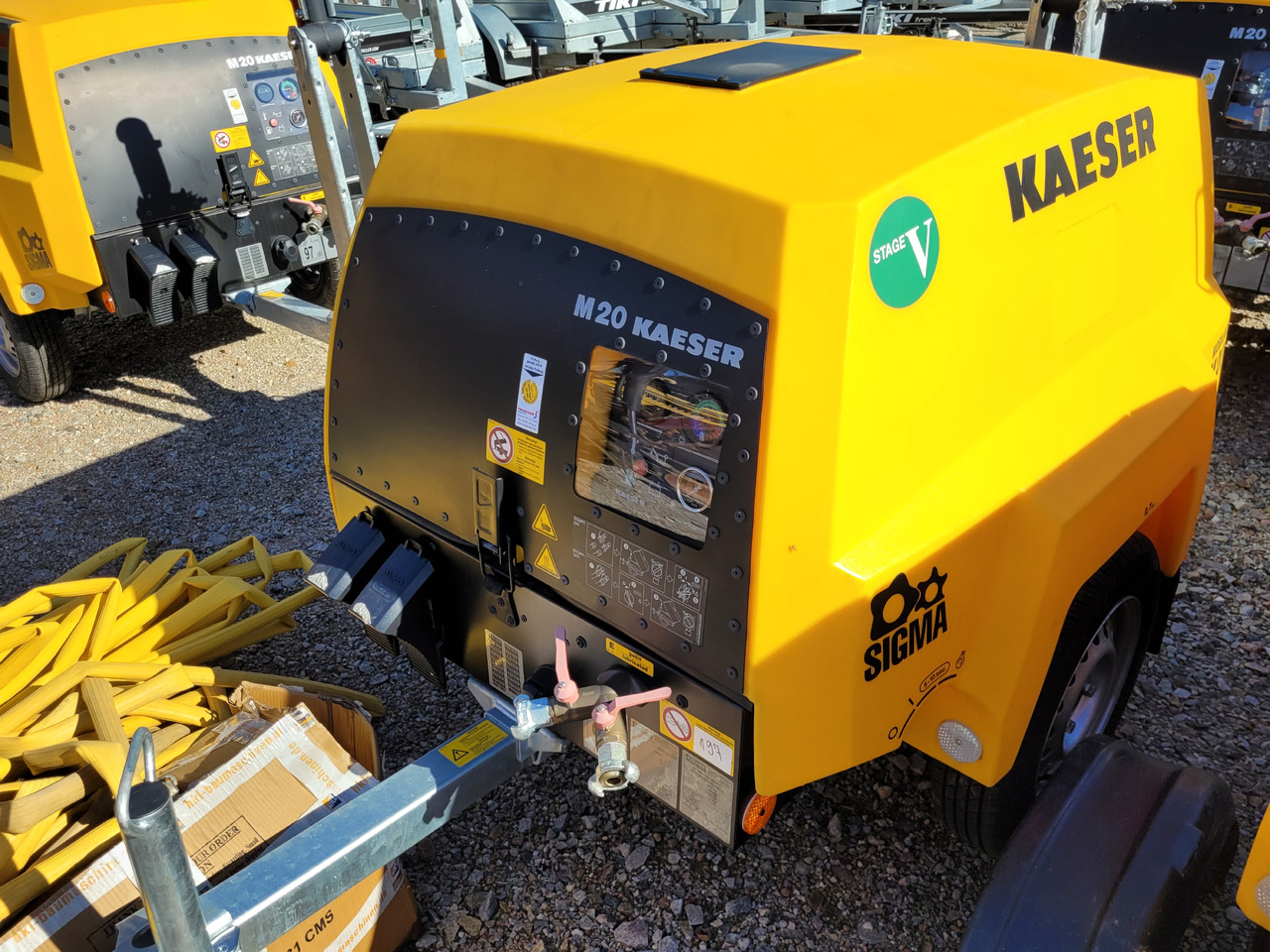 KAESER M20 PE. 20 units available - Mobilní kompresor: obrázek 1 KAESER M20 PE. 20 units available - Mobilní kompresor: obrázek 1