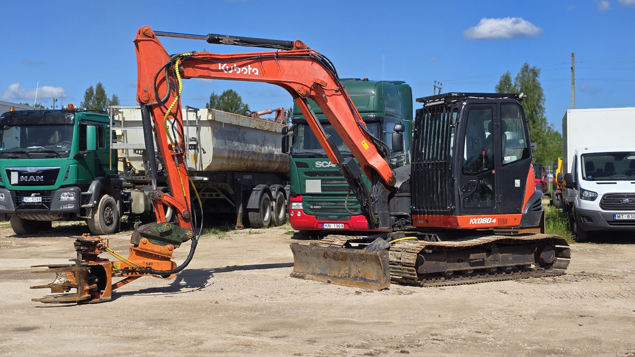 Kubota KX080-4, AXER 540 - Lesní traktor: obrázek 5 Kubota KX080-4, AXER 540 - Lesní traktor: obrázek 5