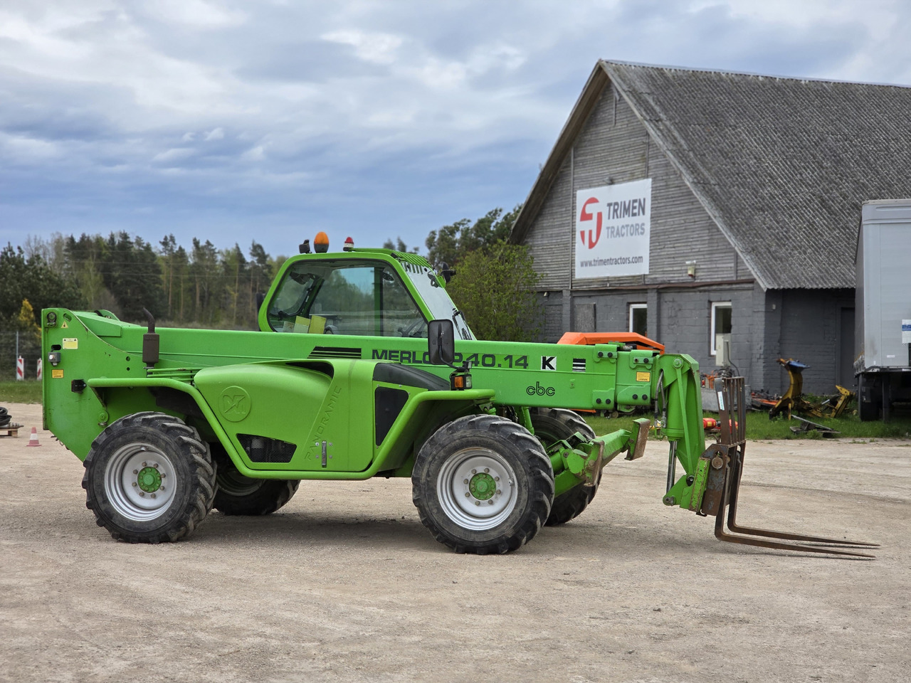 MERLO P40.14 K - Teleskopický kolový nakladač: obrázek 3 MERLO P40.14 K - Teleskopický kolový nakladač: obrázek 3