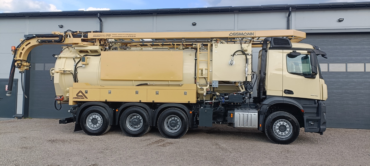 MERCEDES-BENZ AROCS ASSMANN stainless steel recykling - Čistič odpadových jam: obrázek 4 MERCEDES-BENZ AROCS ASSMANN stainless steel recykling - Čistič odpadových jam: obrázek 4