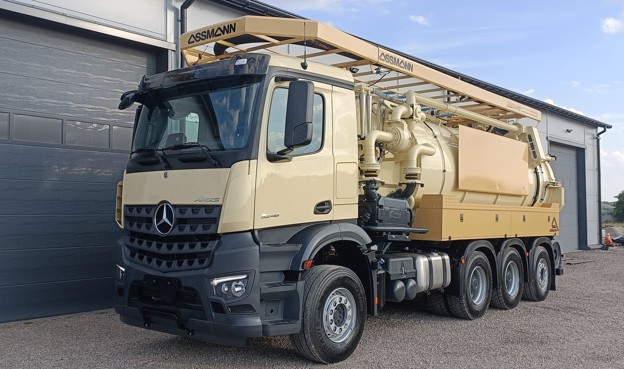 MERCEDES-BENZ AROCS ASSMANN stainless steel recykling - Čistič odpadových jam: obrázek 1 MERCEDES-BENZ AROCS ASSMANN stainless steel recykling - Čistič odpadových jam: obrázek 1
