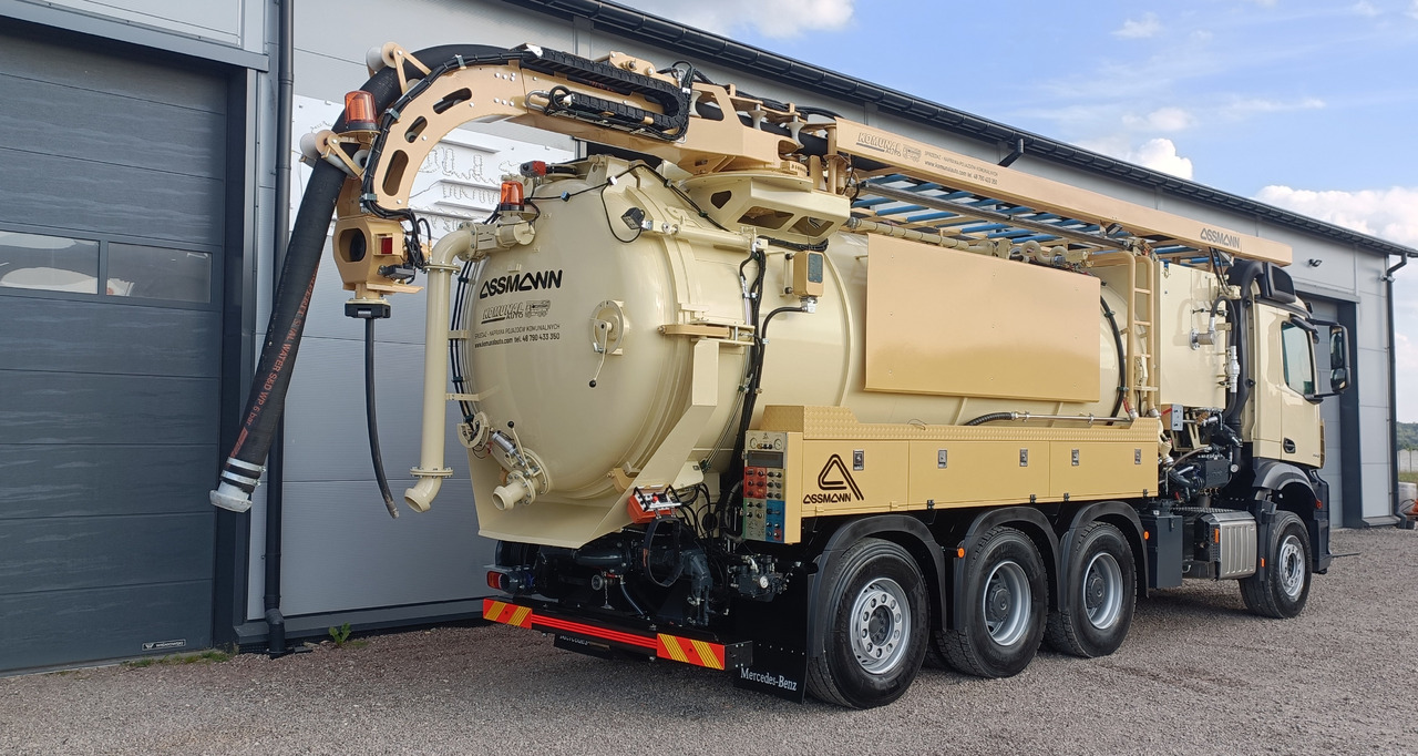 MERCEDES-BENZ AROCS ASSMANN stainless steel recykling - Čistič odpadových jam: obrázek 2 MERCEDES-BENZ AROCS ASSMANN stainless steel recykling - Čistič odpadových jam: obrázek 2