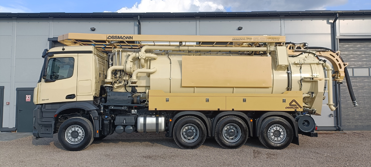 MERCEDES-BENZ AROCS ASSMANN stainless steel recykling - Čistič odpadových jam: obrázek 5 MERCEDES-BENZ AROCS ASSMANN stainless steel recykling - Čistič odpadových jam: obrázek 5