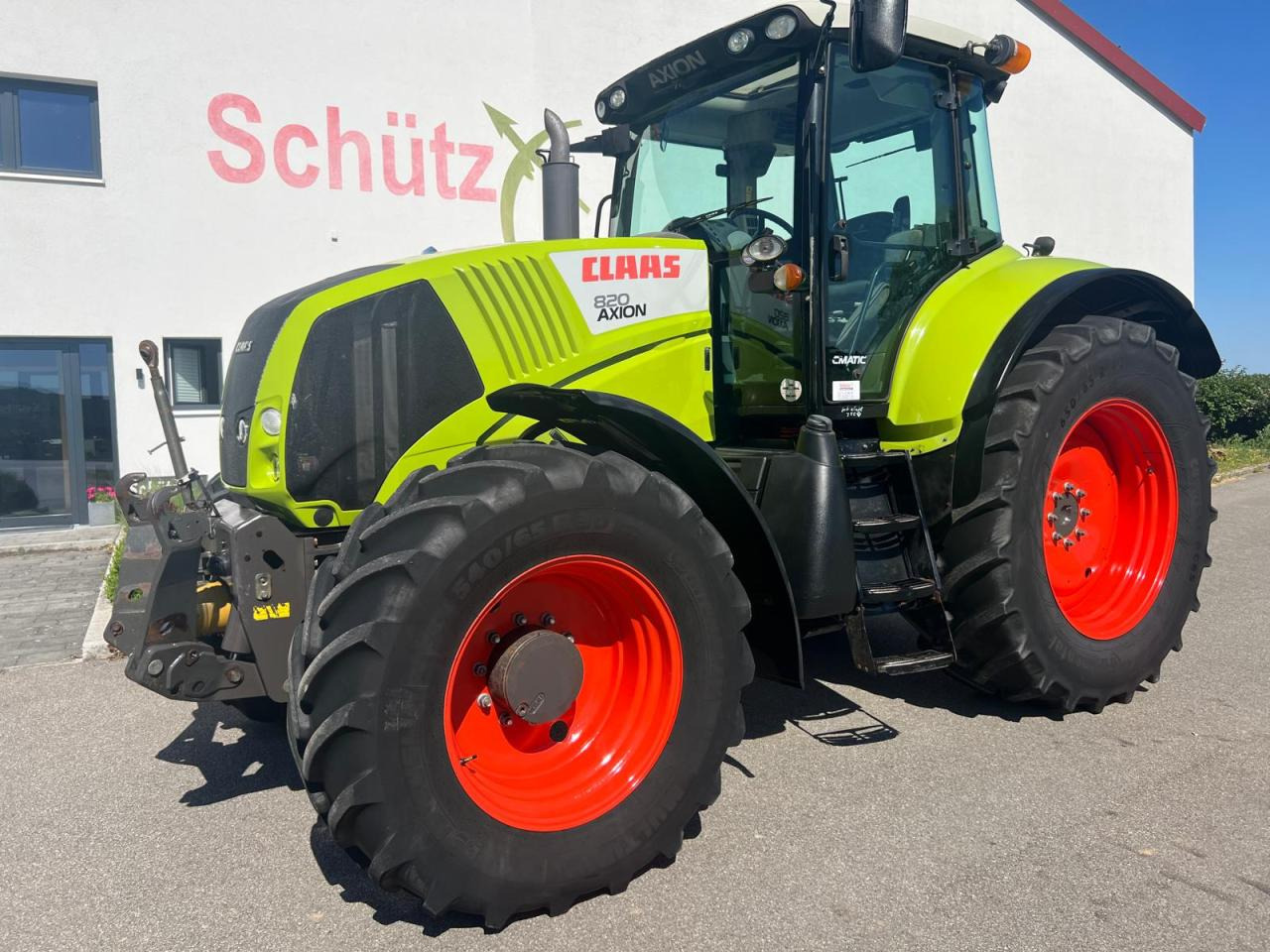 CLAAS Axion 820 CMATIC, FZW, FKH, TOP - Traktor: obrázek 1 CLAAS Axion 820 CMATIC, FZW, FKH, TOP - Traktor: obrázek 1