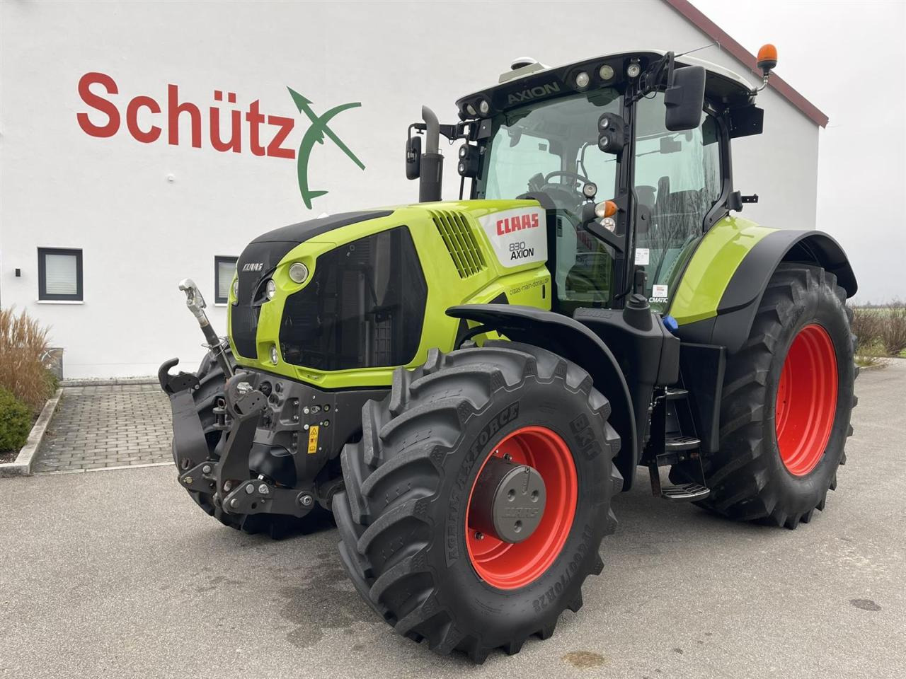 CLAAS Axion 830 Cmatic GPS S7 3984 Bh TOP - Traktor: obrázek 1 CLAAS Axion 830 Cmatic GPS S7 3984 Bh TOP - Traktor: obrázek 1