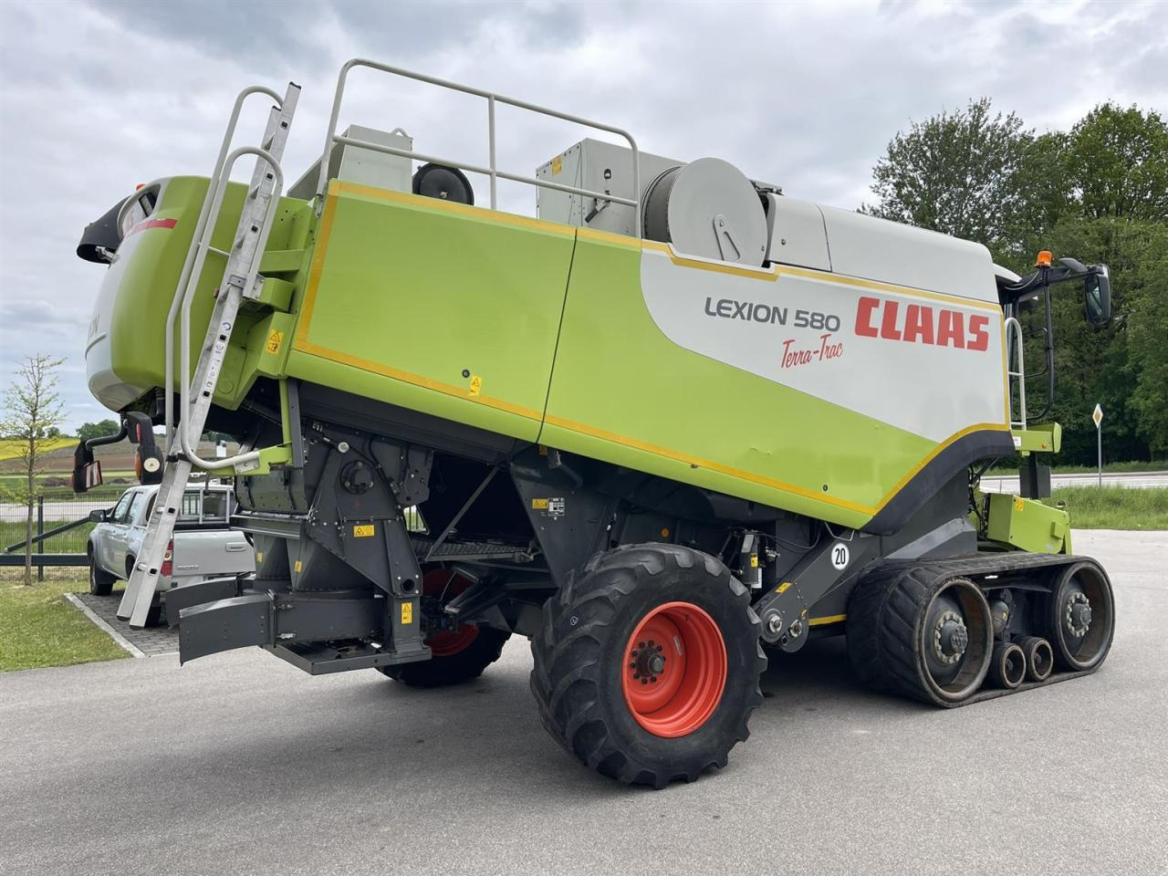 CLAAS Lexion 580 Terra Trac - Sklízecí mlátička: obrázek 5 CLAAS Lexion 580 Terra Trac - Sklízecí mlátička: obrázek 5