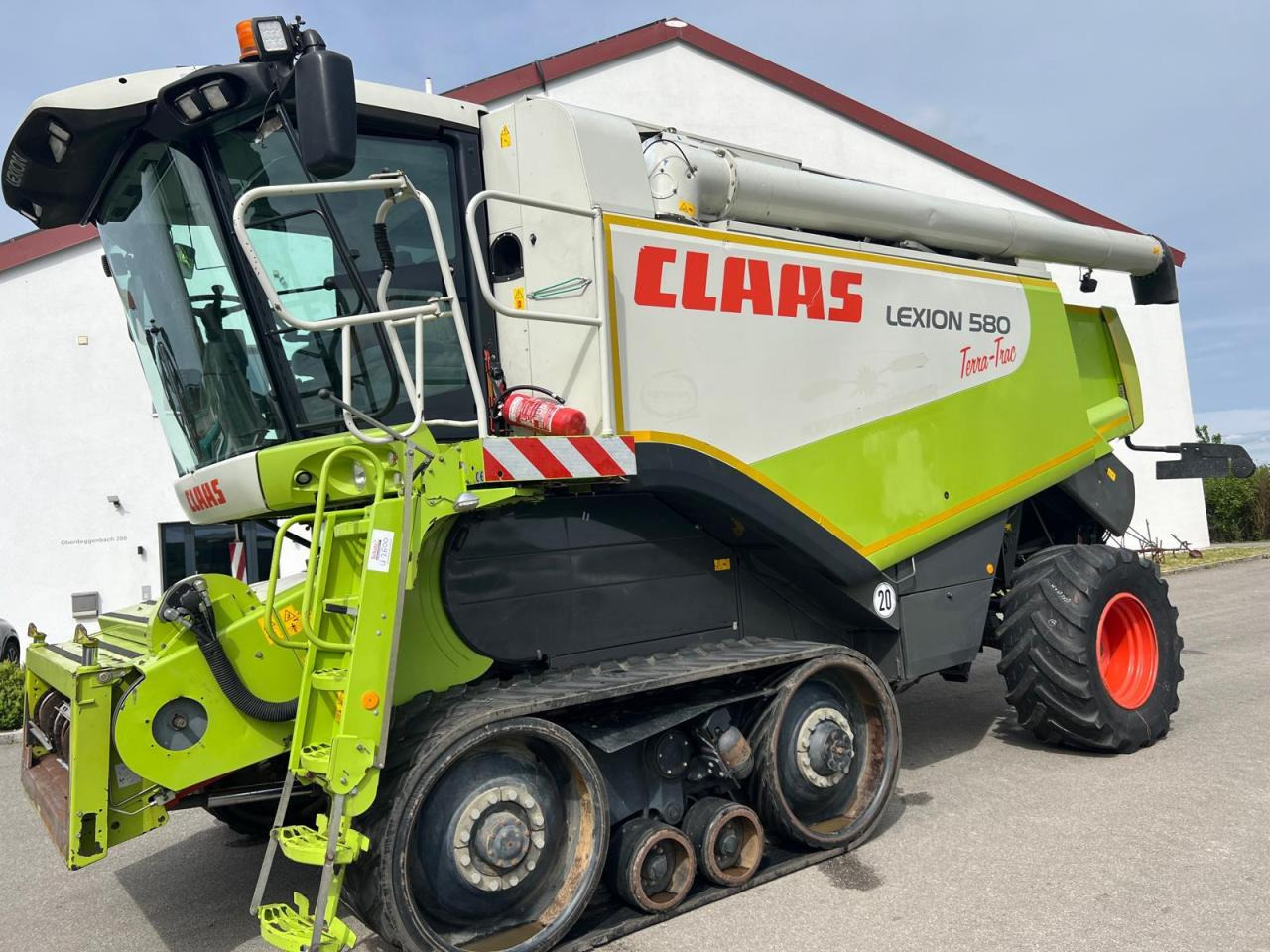 CLAAS Lexion 580 Terra Trac - Sklízecí mlátička: obrázek 1 CLAAS Lexion 580 Terra Trac - Sklízecí mlátička: obrázek 1
