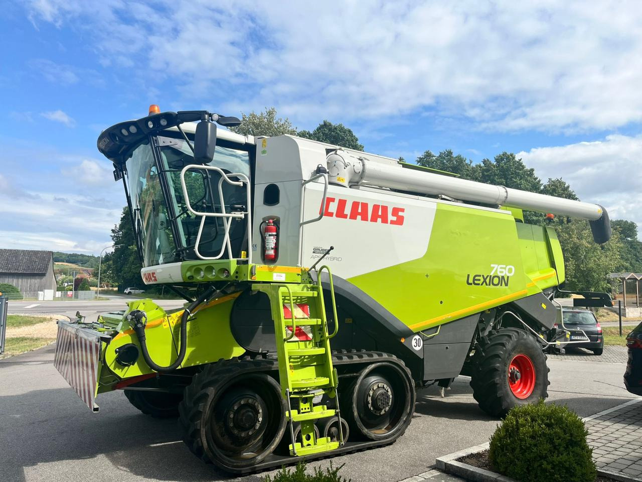 CLAAS Lexion 760TT, 30 km/h, SW V900 2x Laser - Sklízecí mlátička: obrázek 3 CLAAS Lexion 760TT, 30 km/h, SW V900 2x Laser - Sklízecí mlátička: obrázek 3