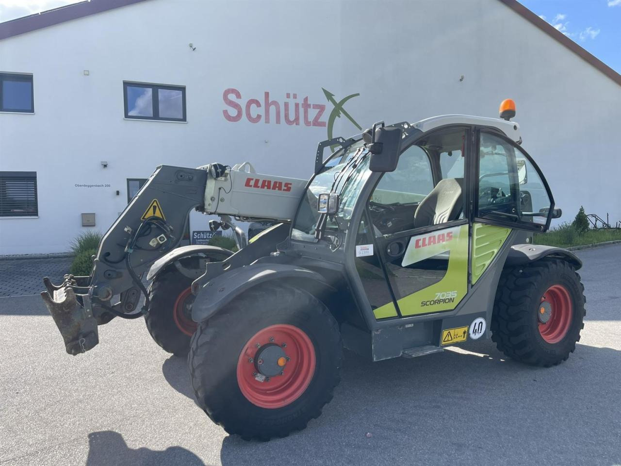 CLAAS Scorpion 7035 Teleskoplader, 40 kmh, Baujahr 2015 - Teleskopický manipulátor: obrázek 1 CLAAS Scorpion 7035 Teleskoplader, 40 kmh, Baujahr 2015 - Teleskopický manipulátor: obrázek 1